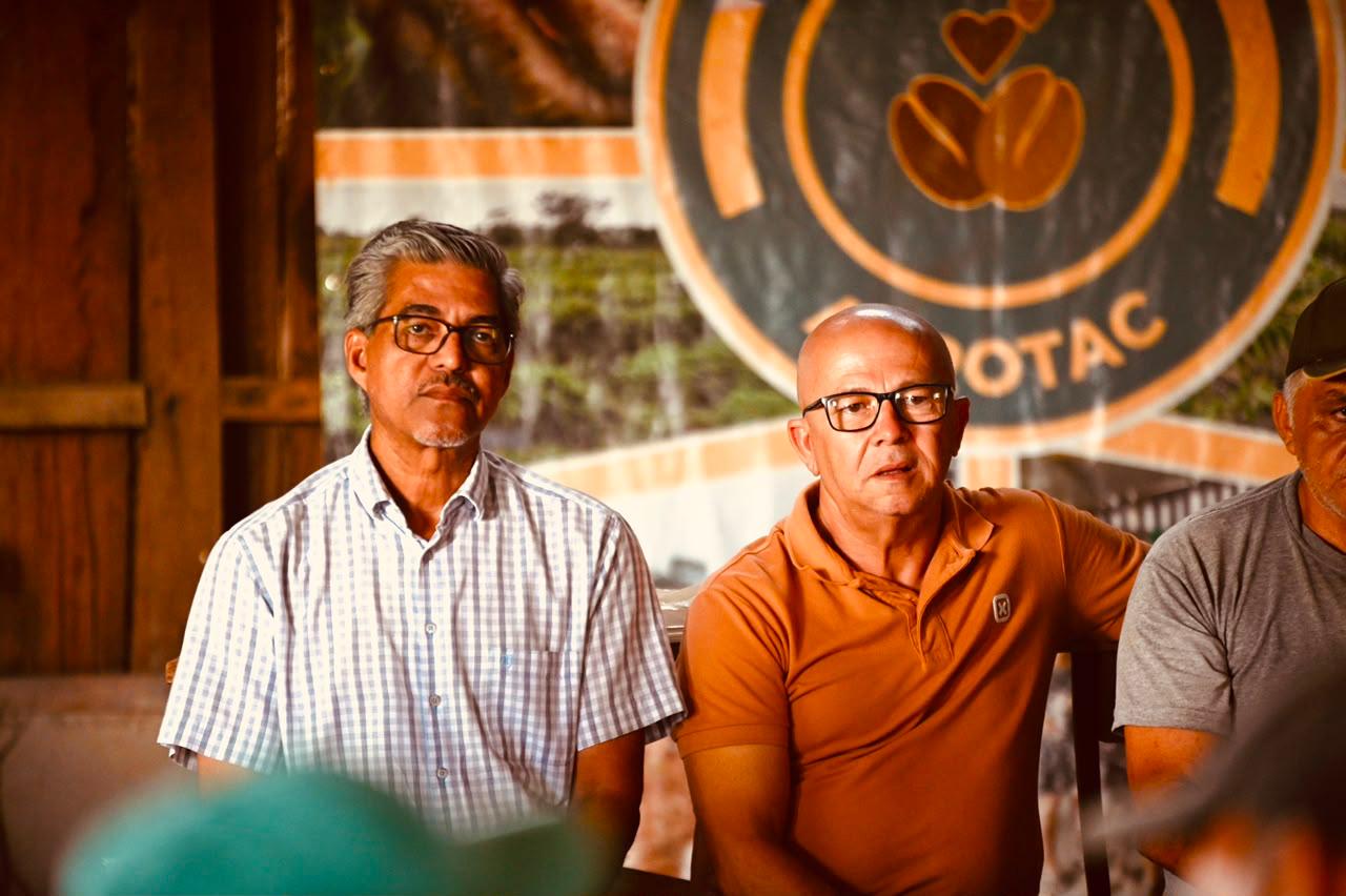 Encontro com lideranças da associação de cafeicultores